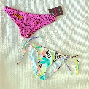 Beach Riot and L.A. Hearts Bikini Bottoms Sz S NWT